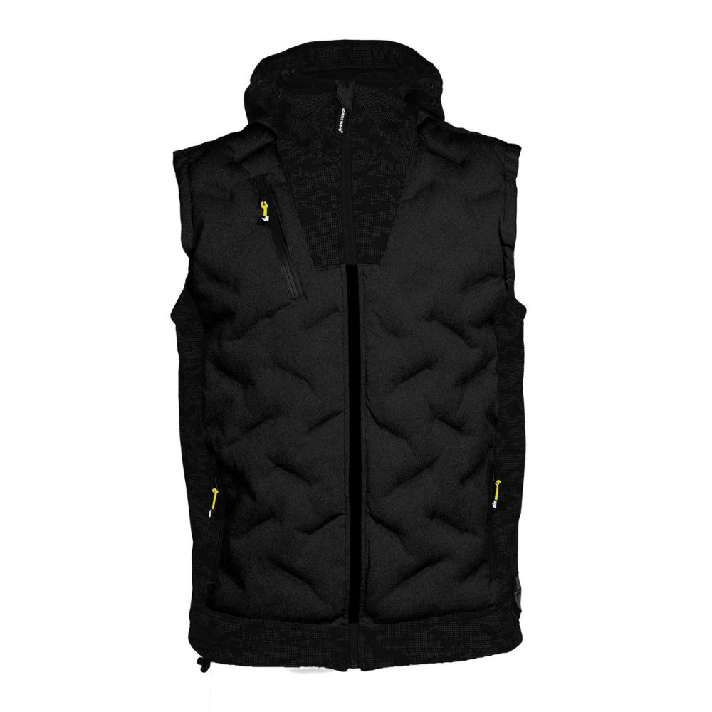 DOUDOUNE BARRES NOIR - S